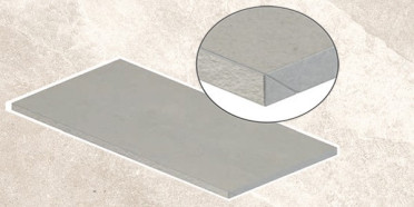 Фронтальная ступень SHALE SAND GRADONE ASSEMBLATO (SL02G6A) 30x60 от Italgraniti (Италия)