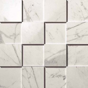 Мозаика Marvel Statuario Select Mosaico 3D ADP6 30x30 от Atlas Concorde (Италия)