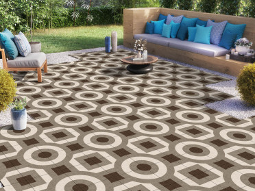 Керамогранит ROCK FLORIDA ZINC MATT IT (ITL84715) 40x40 от Gresant (Индия)