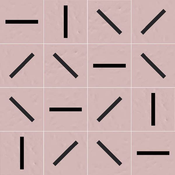 Декор Filippo Soul Virgola Rosa 20x20 от Vives Ceramica (Испания)