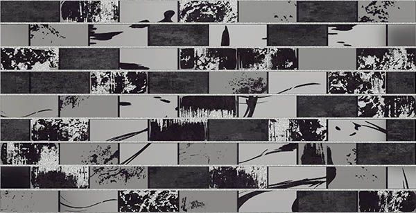 Вставка декоративная Glent Black DW9GLB99 24.9x50 от AltaCera (Россия)