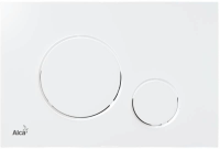 Кнопка смыва AlcaPlast Basic M670 белая