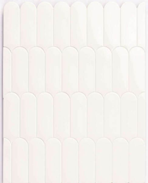 Настенная плитка Fan White 7.2x19.5 от Natucer (Испания)