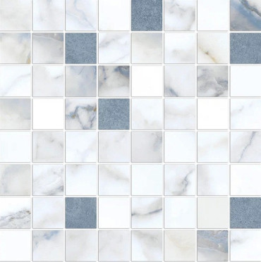 Мозаика Flow многоцветный (16923) 28.8x28.8 от Mei (Германия)