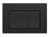Кнопка смыва Aquatek Small TDI-0000007 черная