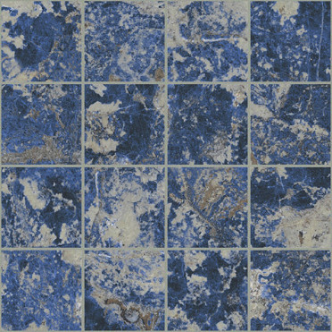 Мозаика BIJOUX SODALITE BLEU MAT 6MM MOS (7.5x7.5) (767629) 30x30 от REX Ceramiche (Италия)