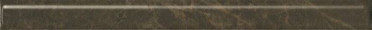 Бордюр Гран-Виа коричневый обрезной (SPA041R) 2.5x30 от Kerama Marazzi (Россия)