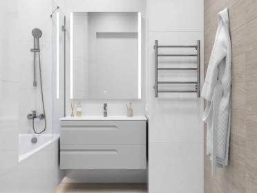 Керамогранит Onyx Hope светло-серый Полированный 60x120 от Ceradim (Индия)