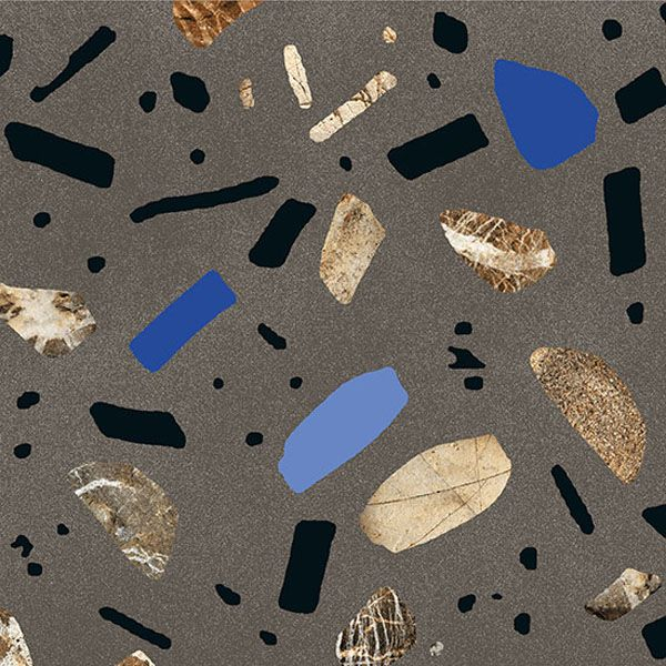 Керамогранит GHIAIA MAXI GRAFITE nat (GHX600R) 60x60 от Fioranese Ceramica (Италия)