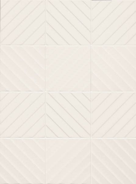 Настенная плитка 4D Diagonal White 20x20 от Marca Corona (Италия)