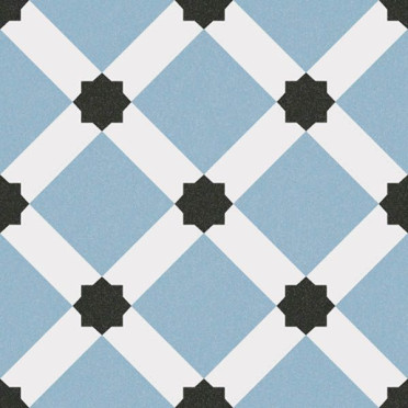 Декор 1900 Palau Celeste 20x20 от Vives Ceramica (Испания)