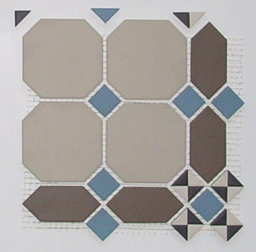 Керамогранит PARIS Stand.(Oct.01, Dot 11, Loz.29, Tr.1/4 14+16) 24.7x24.7 от TopCer (Португалия)