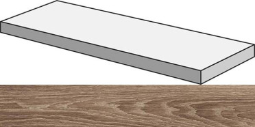 Угловая ступень ECO CHIC ANG.TOP DX AVANA RET правая (PF60006672) 32x120x4.5 от ABK Ceramiche (Италия)