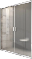 Душевая дверь в нишу Ravak Blix BLDP4-170 профиль хром, стекло прозрачное