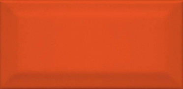 Настенная плитка Клемансо 16075 оранжевый грань 7.4x15 от Kerama Marazzi (Россия)