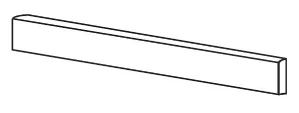 Плинтус PIETRA VIVA BATTISCOPA ANTRACITE NAT RET. (PF60012276) 5.5x120 от ABK Ceramiche (Италия)