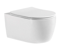 Унитаз подвесной с сиденьем микролифт Aquatek Европа AQ1106-00 безободковый