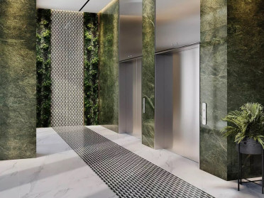 Керамогранит Риальто Нобиле зелёный тёмный лаппатир. обрез.(SG593402R) 119.5x238.5 от Kerama Marazzi (Россия)