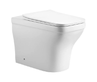 Унитаз приставной с сиденьем микролифт Aquatek Амадео AQ1964-00 безободковый