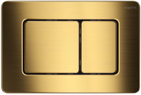 Кнопка смыва Aquatek KDI-0000041 титановое золото