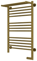 Полотенцесушитель электрический 800x500 Сунержа Богема + с полкой 05-5207-8050 бронза