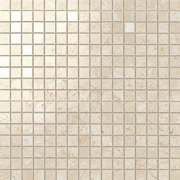Мозаика керамогранит Marvel Stone Cream Prestige Mosaico Lapp. (AS3Q) 30x30 от Atlas Concorde (Италия)