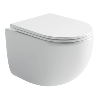 Унитаз подвесной с сиденьем микролифт Ceramica Nova Up CN4007 безободковый