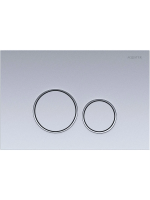 Кнопка смыва Aquatek Pneumo S PNS-0000013 хром матовый