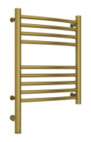 Полотенцесушитель электрический 500x400 Сунержа Богема + выгнутая 051-5802-5040 латунь