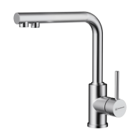 Смеситель для кухни Omoikiri Nakagawa 2 Plus-BN 4994342 нержавеющая сталь