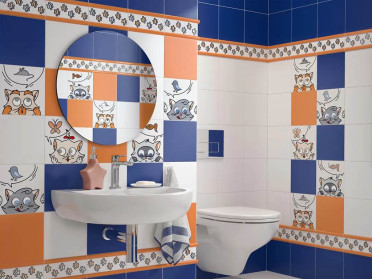 Бордюр NT\A135\5009 Кошки-Мышки 6.3x20 от Kerama Marazzi (Россия)