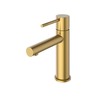 Смеситель для раковины Cezares Relax RELAX-LS2-BORO брашированное золото