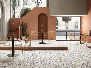 Керамогранит GHIAIA MAXI GRAFITE LEV. 60x60 от Fioranese Ceramica (Италия)