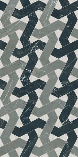 Керамогранит SENSI FANTASY ZIGZAG LU3 R (PF60014411) 60x120 от ABK Ceramiche (Италия)