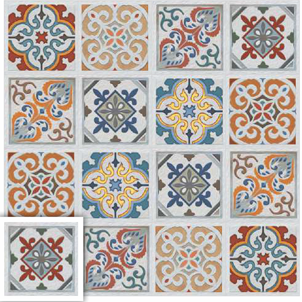 Керамогранит Scs Brush Grey 19.8x19.8 от Simpolo (Индия)