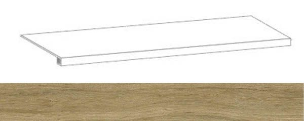 Фронтальная ступень S.WOOD GRADONE 120 WOOD GOL 33x120 от Sant Agostino (Италия)