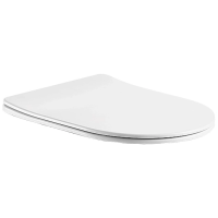 Сиденье для унитаза с крышкой быстросъемное с микролифтом Aquatek Европа AQ0105-MW