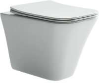 Унитаз подвесной с сиденьем микролифт Ceramica Nova Mono CN1902 безободковый