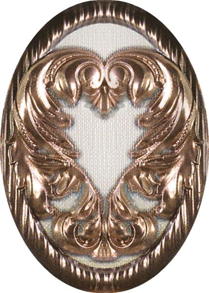 Декор INSERTO CRAYON BRONZE 10x14 от APE Ceramica (Испания)