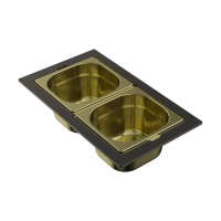 Контейнер Omoikiri DC-04-2-LG 4999086 светлое золото