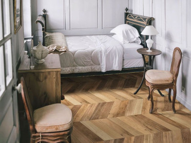 Керамогранит Treverksoul Grey Chevron M0MN 11x54 от Marazzi Italy (Италия)