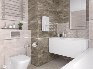 Настенная плитка Gregory табачный (34046) 25x50 от Laparet