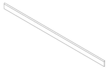 Плинтус Boost Mineral Grey Battiscopa Digitale (AIIC) 7.2x60 от Atlas Concorde (Италия)