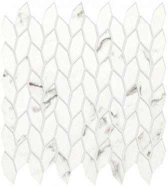 Мозаика Marvel Shine Statuario Supremo Mos. Twist Shiny (A4WM) 30.5x30.5 от Atlas Concorde (Италия)