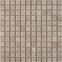 pixmosaic PIX 254 White Wooden, чип 23x23 мм, сетка 305х305x6 мм, Полированная