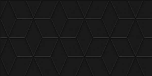 Настенная плитка Tabu чёрный рельеф 30x60 от Laparet