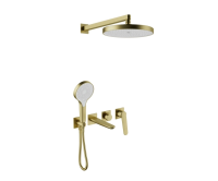 Комплект для ванны Bronze de Luxe Icon 3009CBG золото