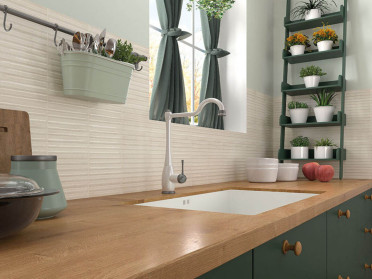 Настенная плитка ETNA NERO (6 видов рисунка) 15x30x0.75 от Mainzu (Испания)