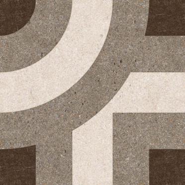 Керамогранит SPIN MENTA BROWN MATT IT (ITL84713) 40x40 от Gresant (Индия)