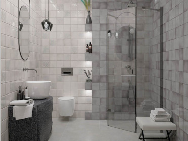 Настенная плитка Mate Blue 15x15 от Eletto Ceramica (Россия)